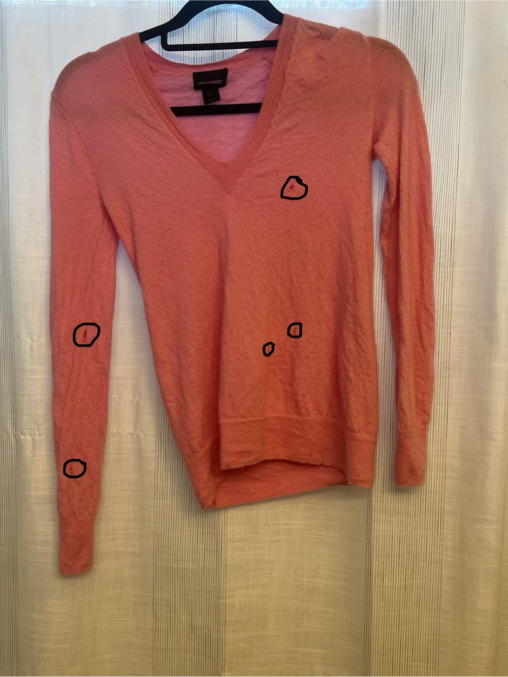 J Crew baby pink SUPER soft cashmere sweater